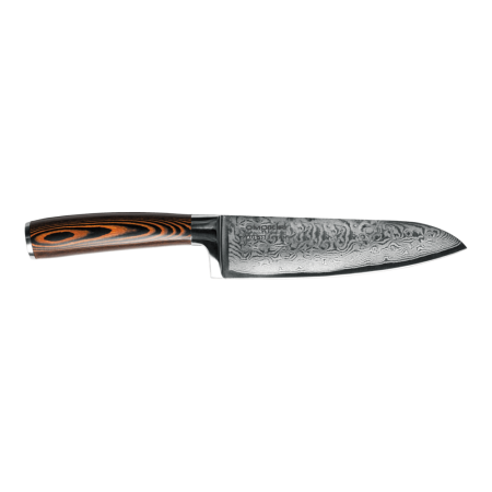 Нож сантоку OMOIKIRI Damascus SUMINAGASHI