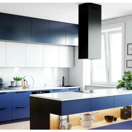 Островная вытяжка Falmec MIRA PLUS IS BLACK 40
