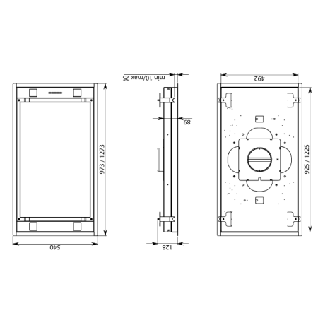 Потолочная вытяжка Falmec STELLA PLUS IS.120 WHITE