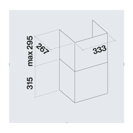 Аксессуары для вытяжки FALMEC VIRGOLA NRS