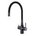 Смеситель 3 в 1 Paulmark SALIX чёрный