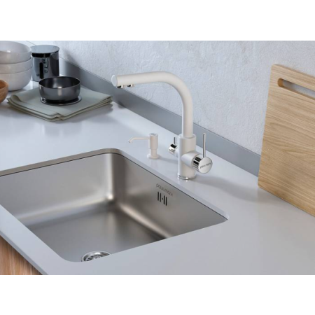 Смеситель 3 в 1 Paulmark ESSEN белый матовый