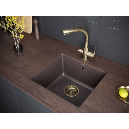 Смеситель 3 в 1 Paulmark ESSEN бронза