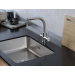 Смеситель 3 в 1 Paulmark ESSEN брашированная сталь
