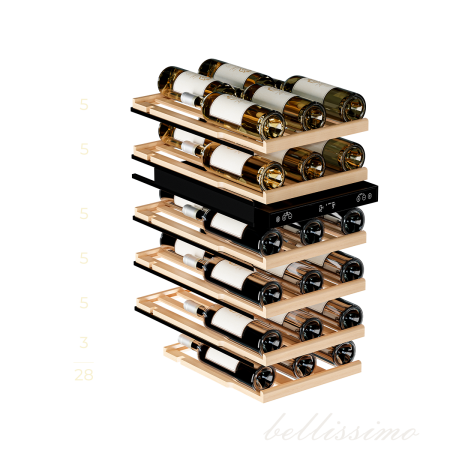 Встраиваемый под столешницу винный холодильник Meyvel MV28NH-KWT2