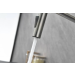 Смеситель Paulmark Barrel брашированная нержавеющая сталь