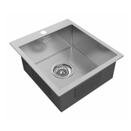 Врезная мойка Paulmark KRONER45 брашированная нержавеющая сталь