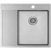 Врезная мойка Paulmark KRONER 59F брашированная нержавеющая сталь