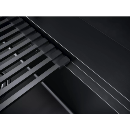 Врезная мойка Paulmark KRONER-PRO59 вороненая сталь