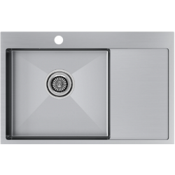 Врезная мойка Paulmark KRONER 78F брашированная нержавеющая сталь