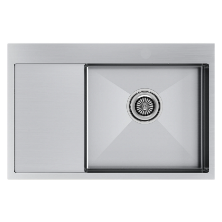 Врезная мойка Paulmark KRONER 78F брашированная нержавеющая сталь