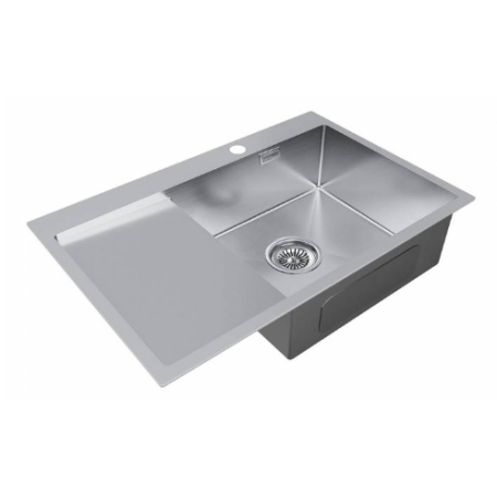 Врезная мойка Paulmark KRONER 78F брашированная нержавеющая сталь