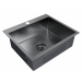 Врезная мойка Paulmark KRONER59 вороненая сталь