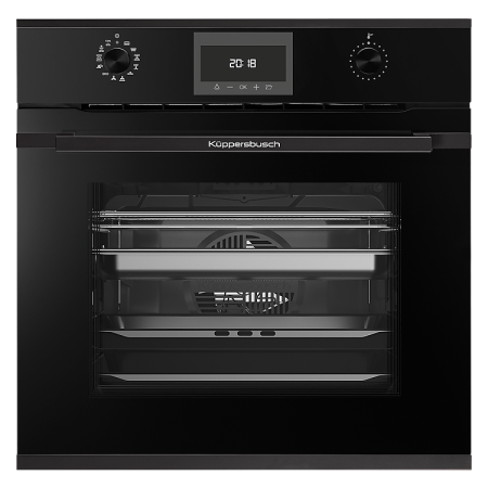 Электрический комбинированный духовой шкаф с паром Kuppersbusch BD6340.0S5 Black Velvet