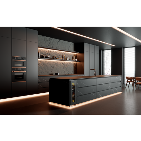 Электрический комбинированный духовой шкаф с паром Kuppersbusch BD6340.0S7 Copper