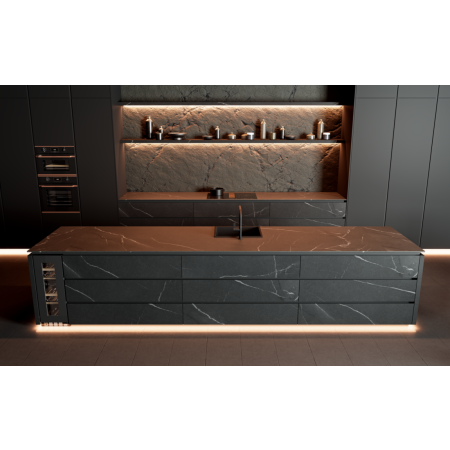 Электрический комбинированный духовой шкаф с паром Kuppersbusch BD6340.0S7 Copper