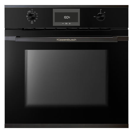 Электрический духовой шкаф с пиролизом Kuppersbusch BP6332.0S2 Black Chrome