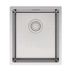 Врезная мойка Paulmark YUNI 39UNI брашированная нержавеющая сталь