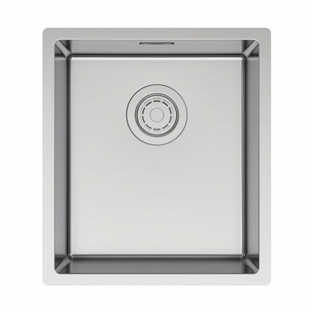 Врезная мойка Paulmark YUNI 39UNI брашированная нержавеющая сталь