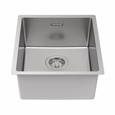 Врезная мойка Paulmark YUNI 39UNI брашированная нержавеющая сталь