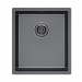Врезная мойка Paulmark YUNI 39UNI воронёная сталь