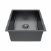 Врезная мойка Paulmark YUNI 39UNI воронёная сталь