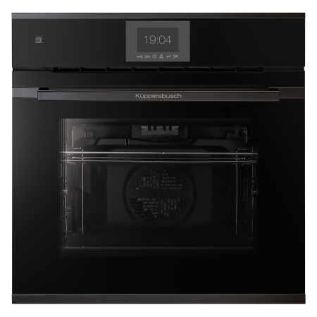 Электрический духовой шкаф с пиролизом Kuppersbusch BP6550.0S2 Black Chrome