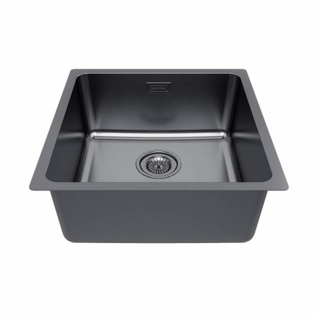 Врезная мойка Paulmark YUNI 44UNI воронёная сталь