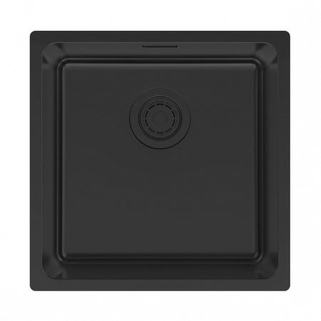 Врезная мойка Paulmark YUNI 44UNI матовый черный
