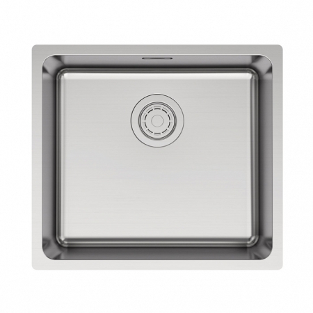 Врезная мойка Paulmark YUNI 49UNI брашированная нержавеющая сталь