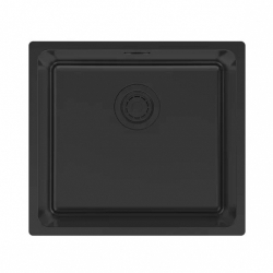 Врезная мойка Paulmark YUNI 49UNI матовый черный