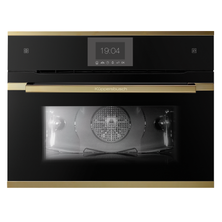 Электрический компактный духовой шкаф с паром Kuppersbusch CBD6550.0S4 Gold