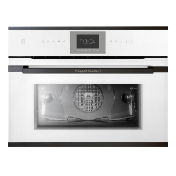 Электрический компактный духовой шкаф с паром Kuppersbusch CBD6550.0W2 Black Chrome