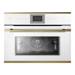 Электрический компактный духовой шкаф с паром Kuppersbusch CBD6550.0W4 Gold