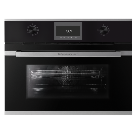Электрический компактный духовой шкаф с микроволнами Kuppersbusch CBM6330.0S1 Stainless Steel