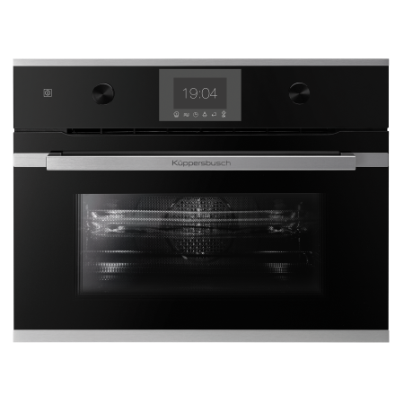 Электрический компактный духовой шкаф с микроволнами Kuppersbusch CBM6350.0S1 Stainless Steel