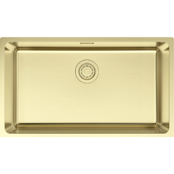 Врезная мойка Paulmark YUNI 76UNI светлое золото