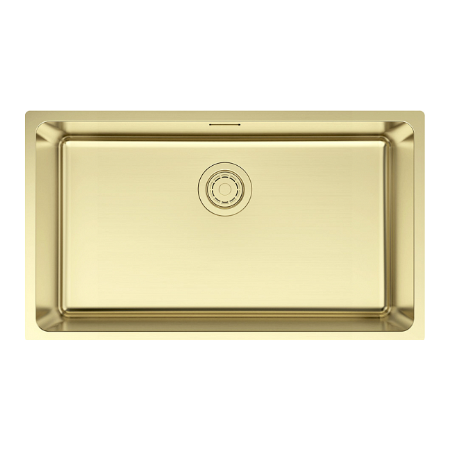 Врезная мойка Paulmark YUNI 76UNI светлое золото
