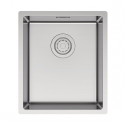 Врезная мойка Paulmark LASSAN 38UNI брашированная нержавеющая сталь