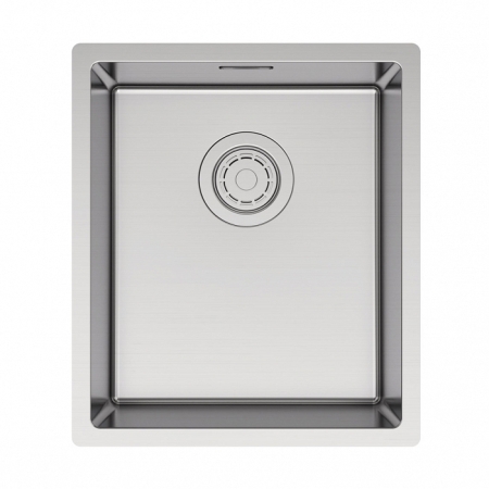 Врезная мойка Paulmark LASSAN 38UNI брашированная нержавеющая сталь