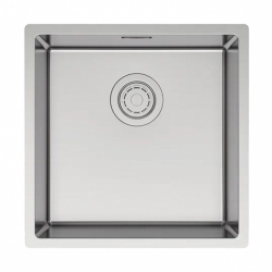 Врезная мойка Paulmark LASSAN 44UNI брашированная нержавеющая сталь