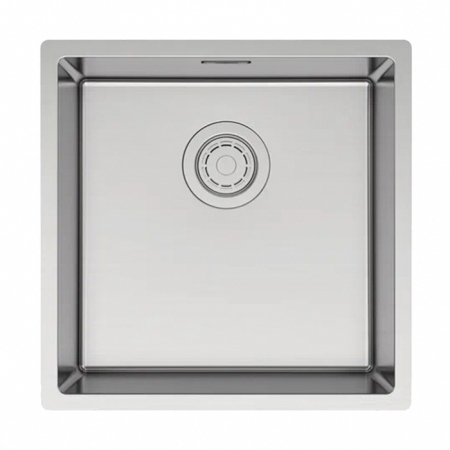 Врезная мойка Paulmark LASSAN 44UNI брашированная нержавеющая сталь