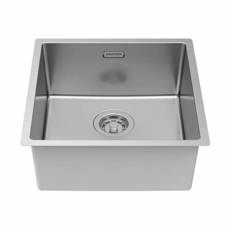 Врезная мойка Paulmark LASSAN 44UNI брашированная нержавеющая сталь