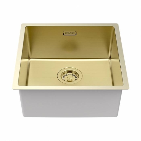 Врезная мойка Paulmark LASSAN 44UNI светлое золото