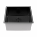 Врезная мойка Paulmark LASSAN 44UNI матовый черный
