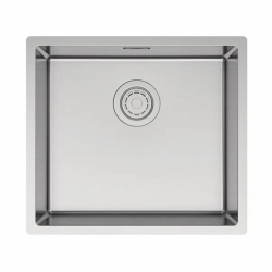 Врезная мойка Paulmark LASSAN 49UNI брашированная нержавеющая сталь