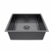 Врезная мойка Paulmark LASSAN 49UNI воронёная сталь