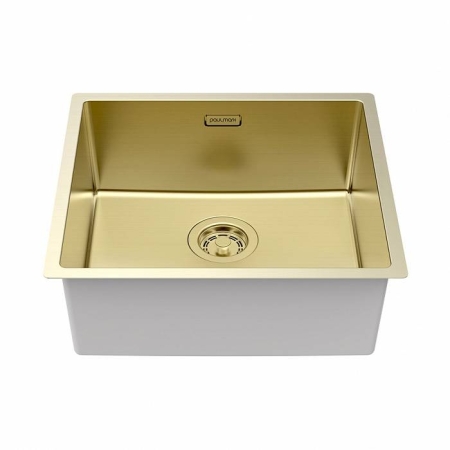 Врезная мойка Paulmark LASSAN 49UNI светлое золото