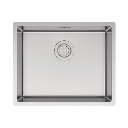 Врезная мойка Paulmark  LASSAN 54UNI брашированная нержавеющая сталь