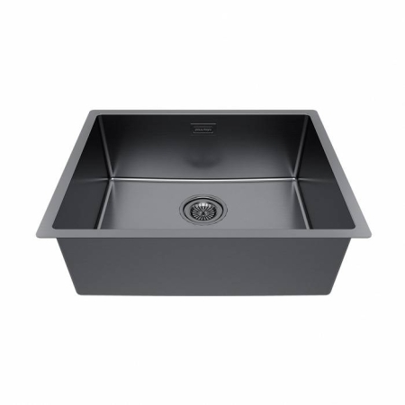 Врезная мойка Paulmark LASSAN 54UNI воронёная сталь